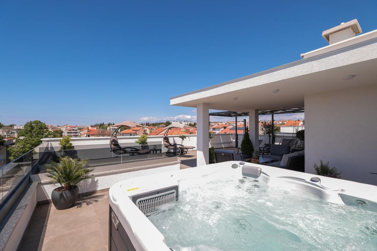 Leonardo Luxury Residence 2 Penthouse With Jacuzzi Zadar Exterior foto